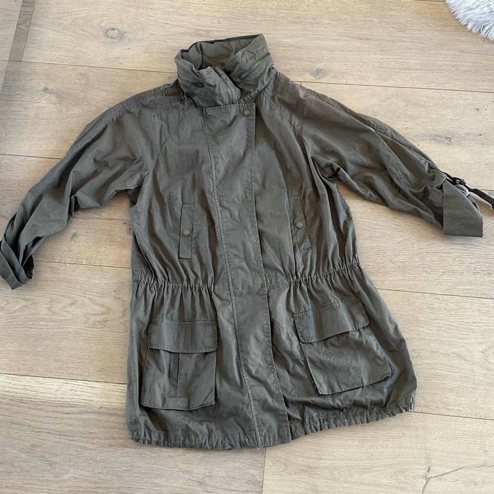 Olive Green Utility Jacket